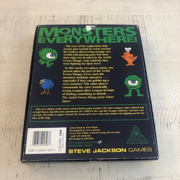 Rare, vintage 1990 The Awful Green Things from Outer Space (5th Edition) - Picture 11 of 11